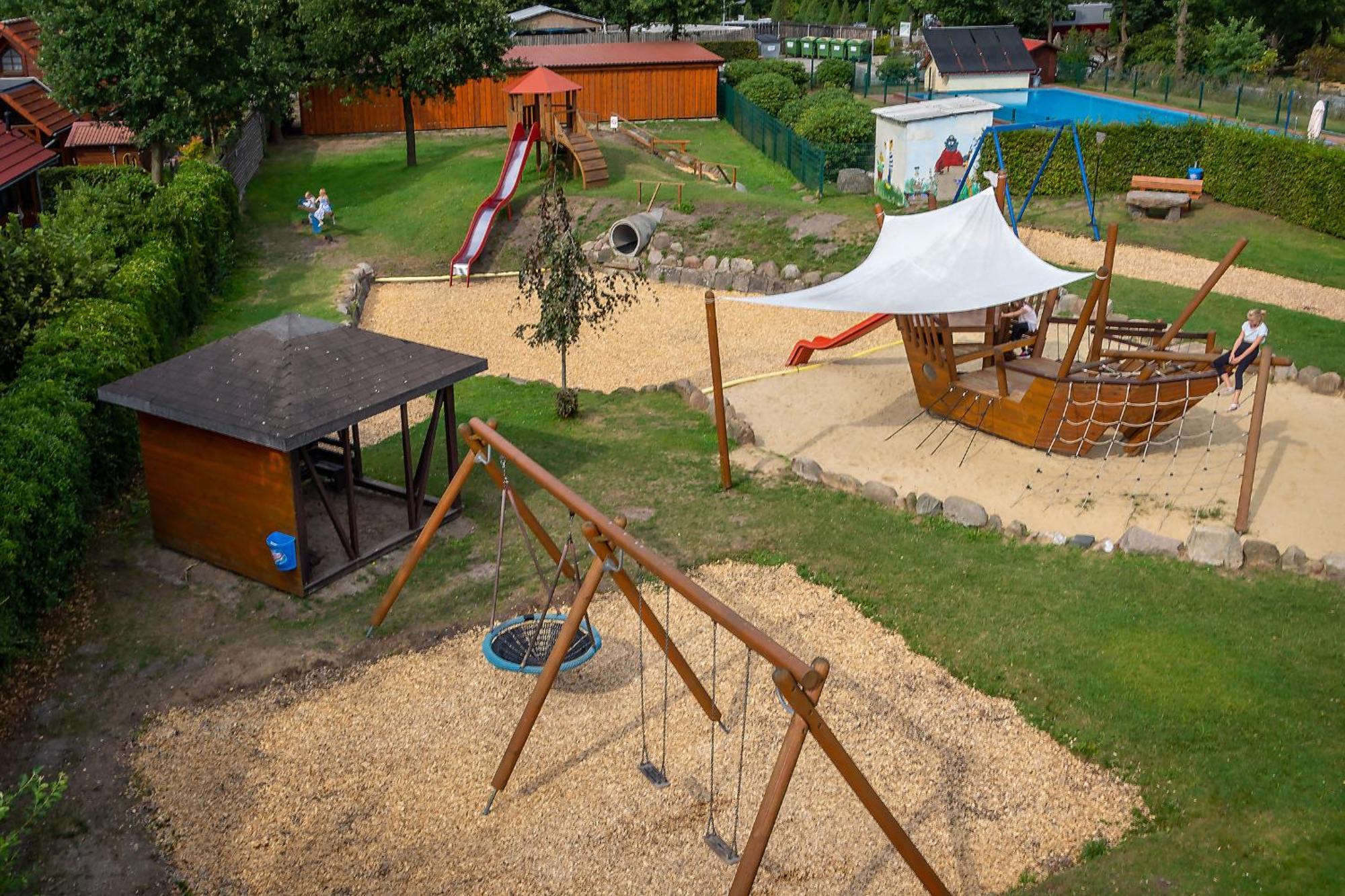 Ferienpark Auf Dem Simpel - Heide-Lodge 1 索尔陶 外观 照片